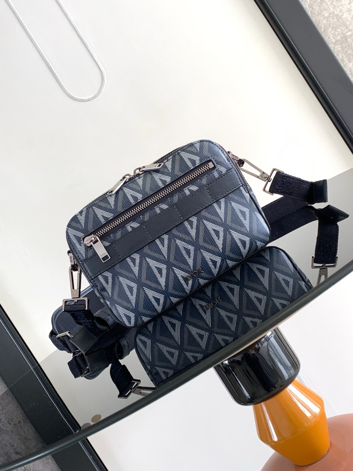 CD Diamond Messenger Bag