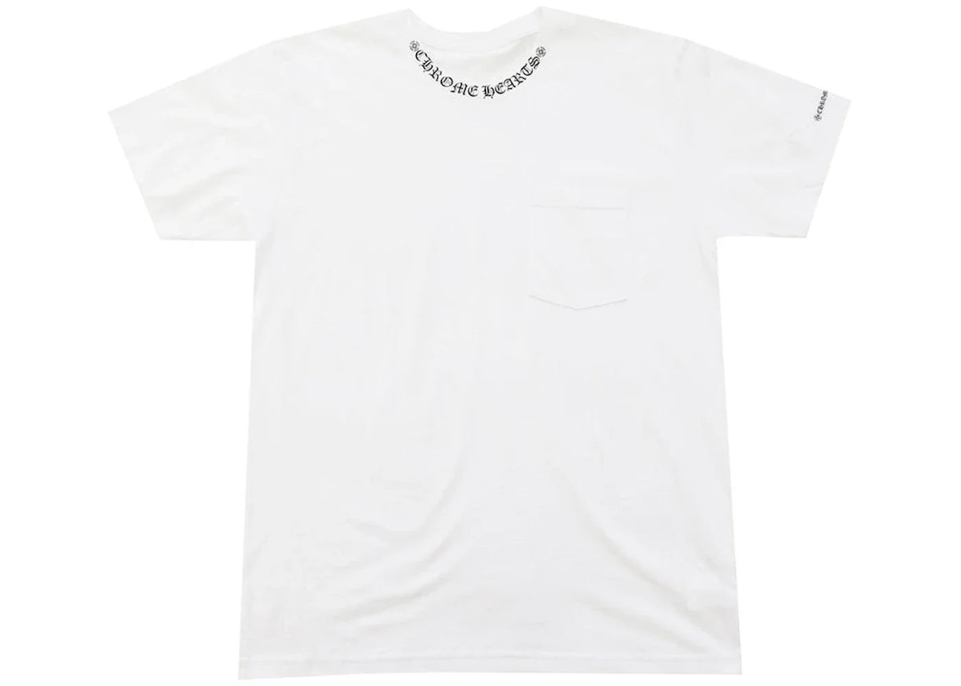 CH Neck Letters Logo T-shirt White