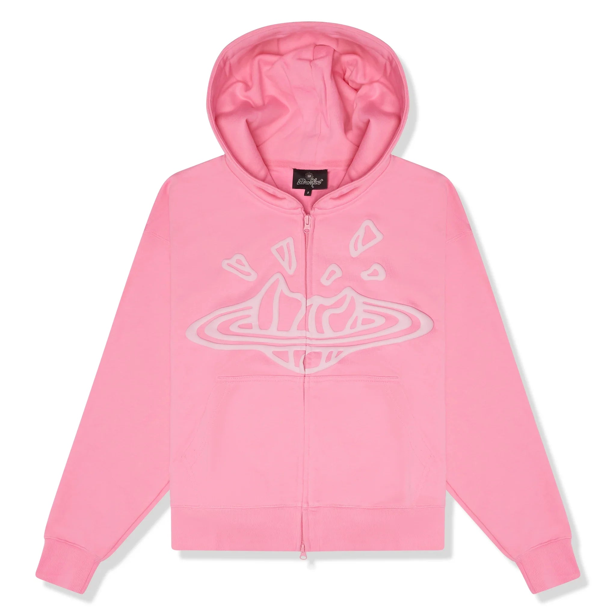 BPT Candy Pink Zip-Up Hoodie