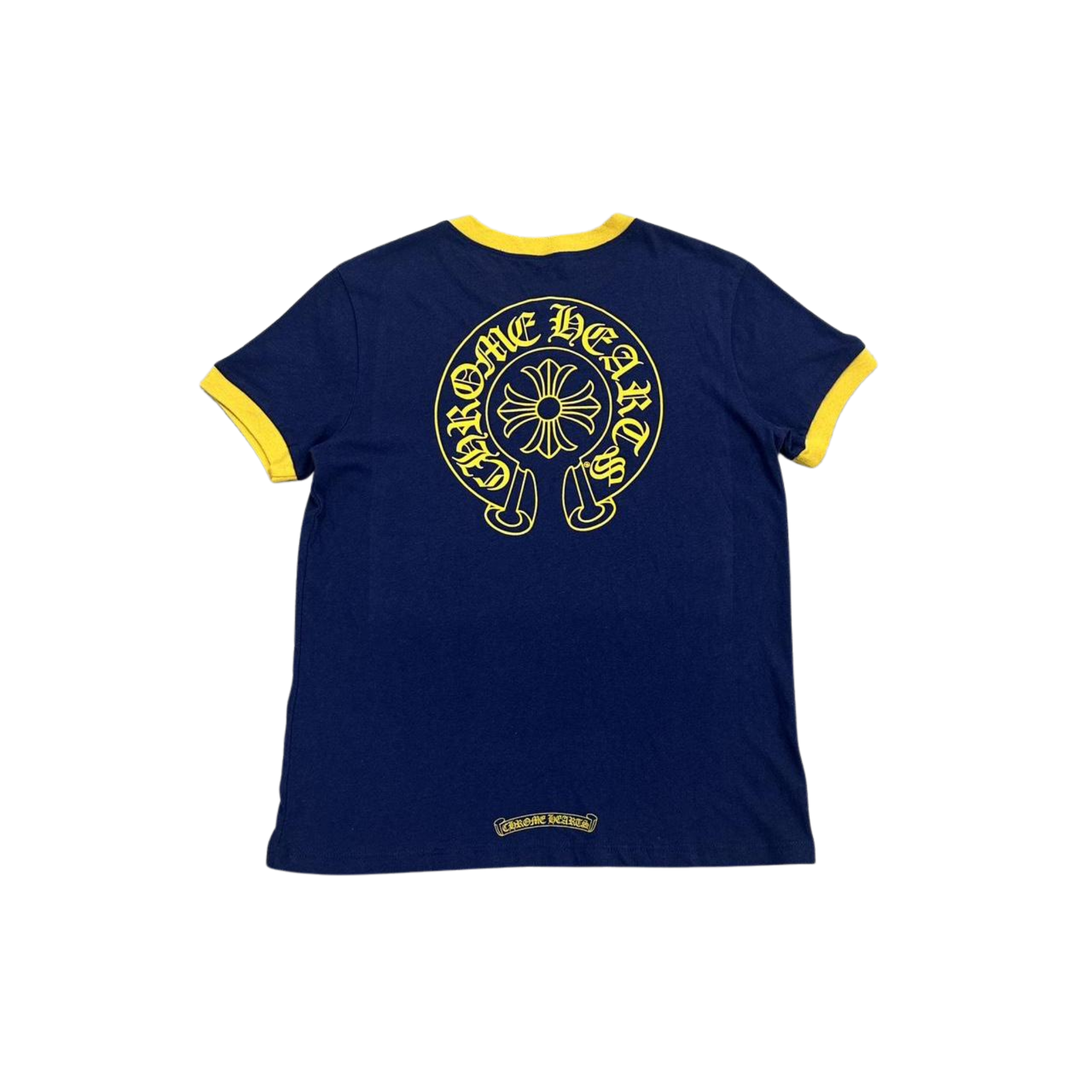 CH Women's Roller Skate T-Shirt Navy Blue Yellow