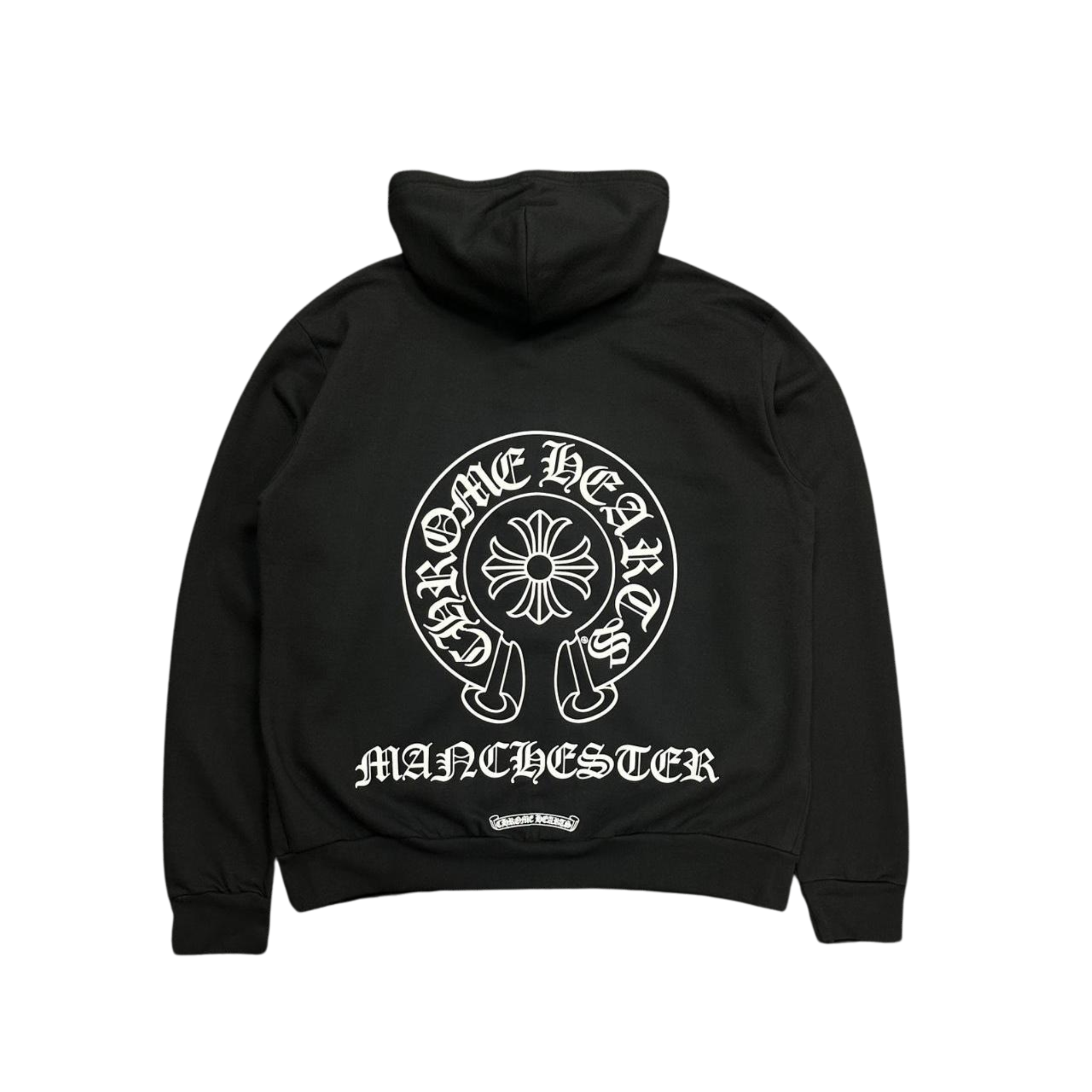 CH Manchester Exclusive Horseshoe Logo Zip Up Hoodie Black