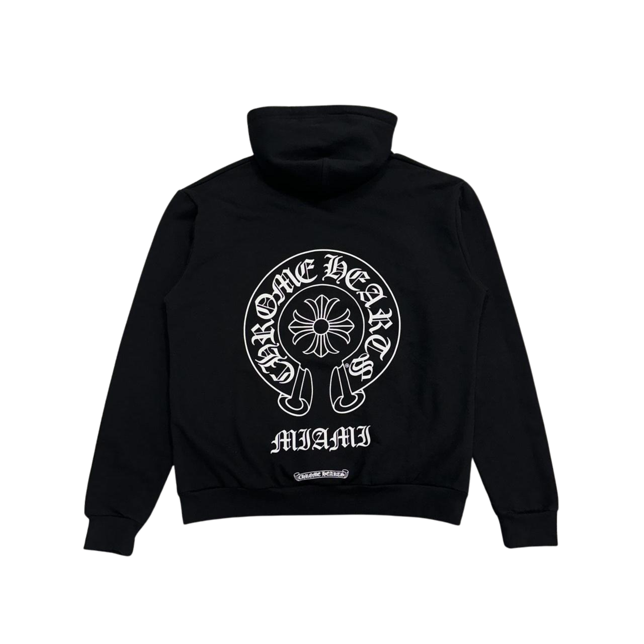 CH Miami Exclusive Horseshoe Logo Hoodie Black