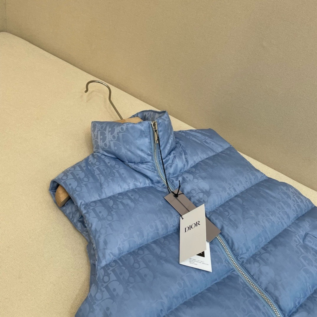 CD Sleeveless Puffer Jacket
