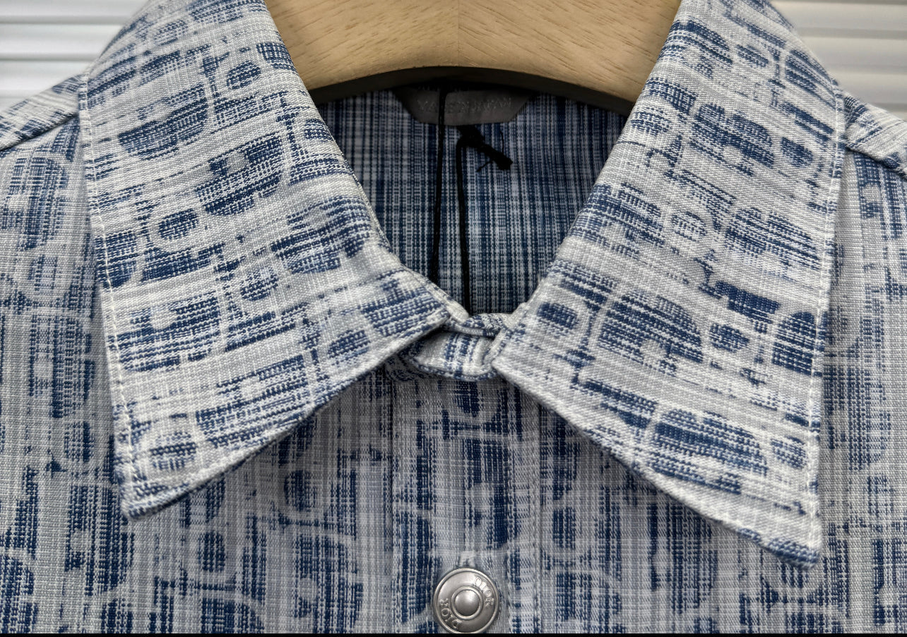 CD Denim Button-Up