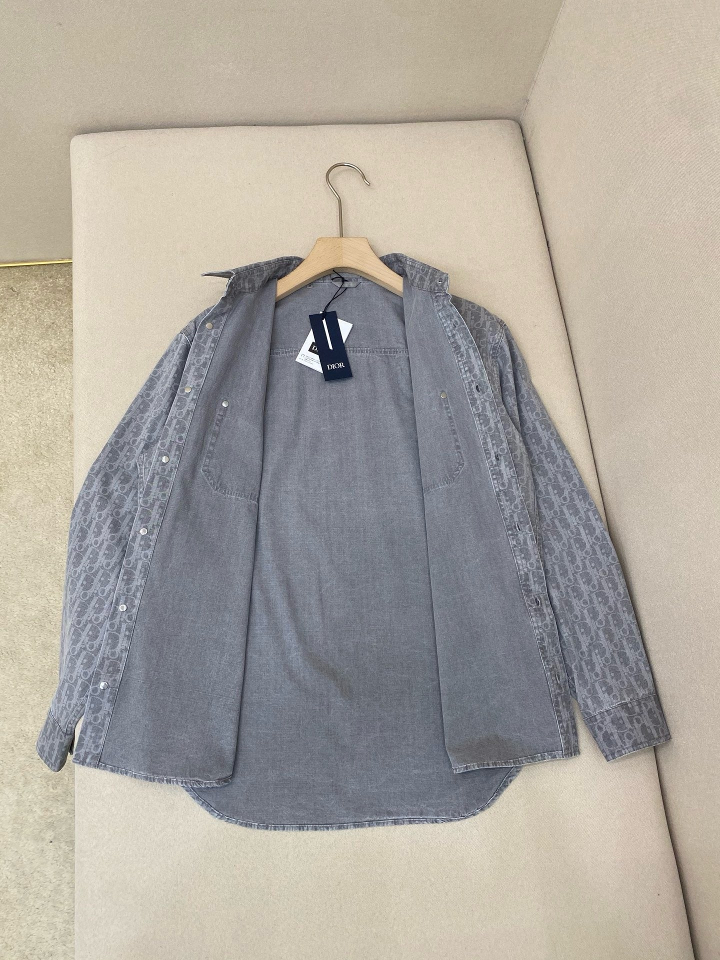 CD Denim Button-Up