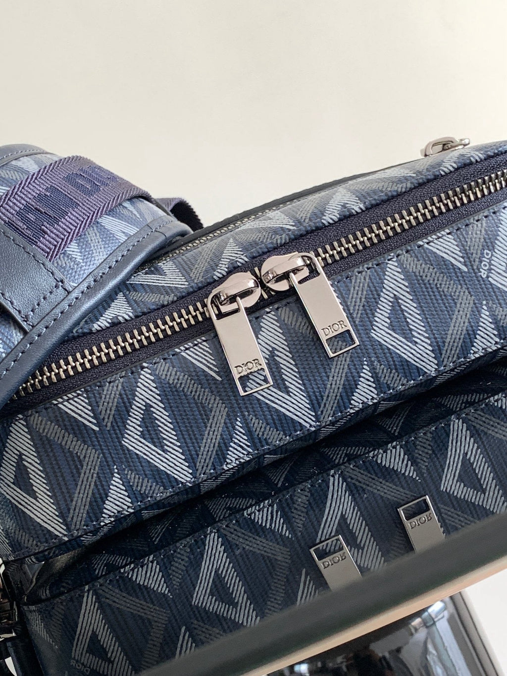 CD Diamond Messenger Bag
