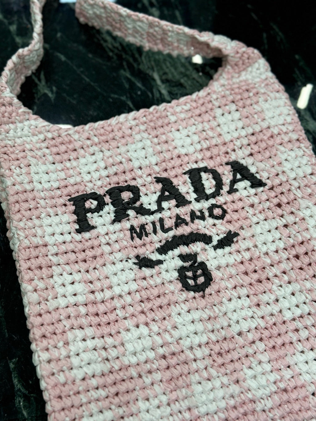 PRD Raffia Tote Bag