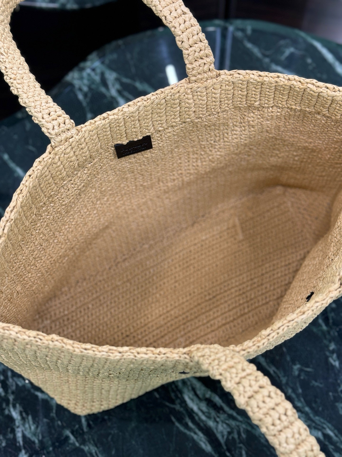 PRD Raffia Tote Bag