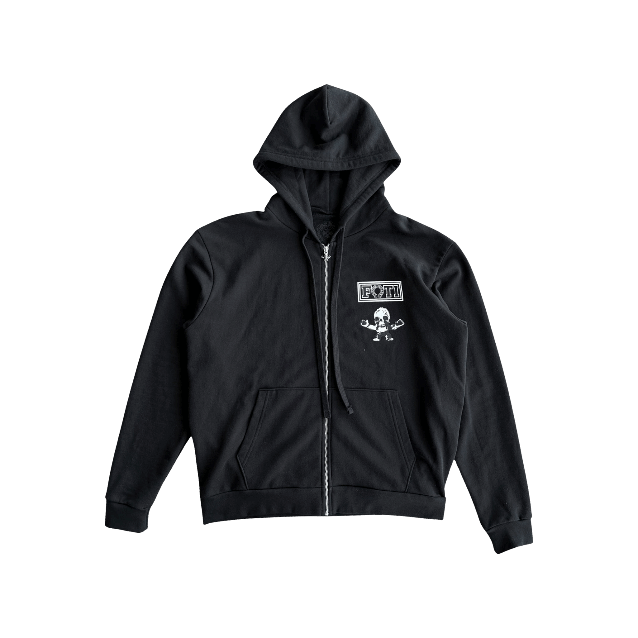 CH Black Multicolor Foti Zip Up Hoodie