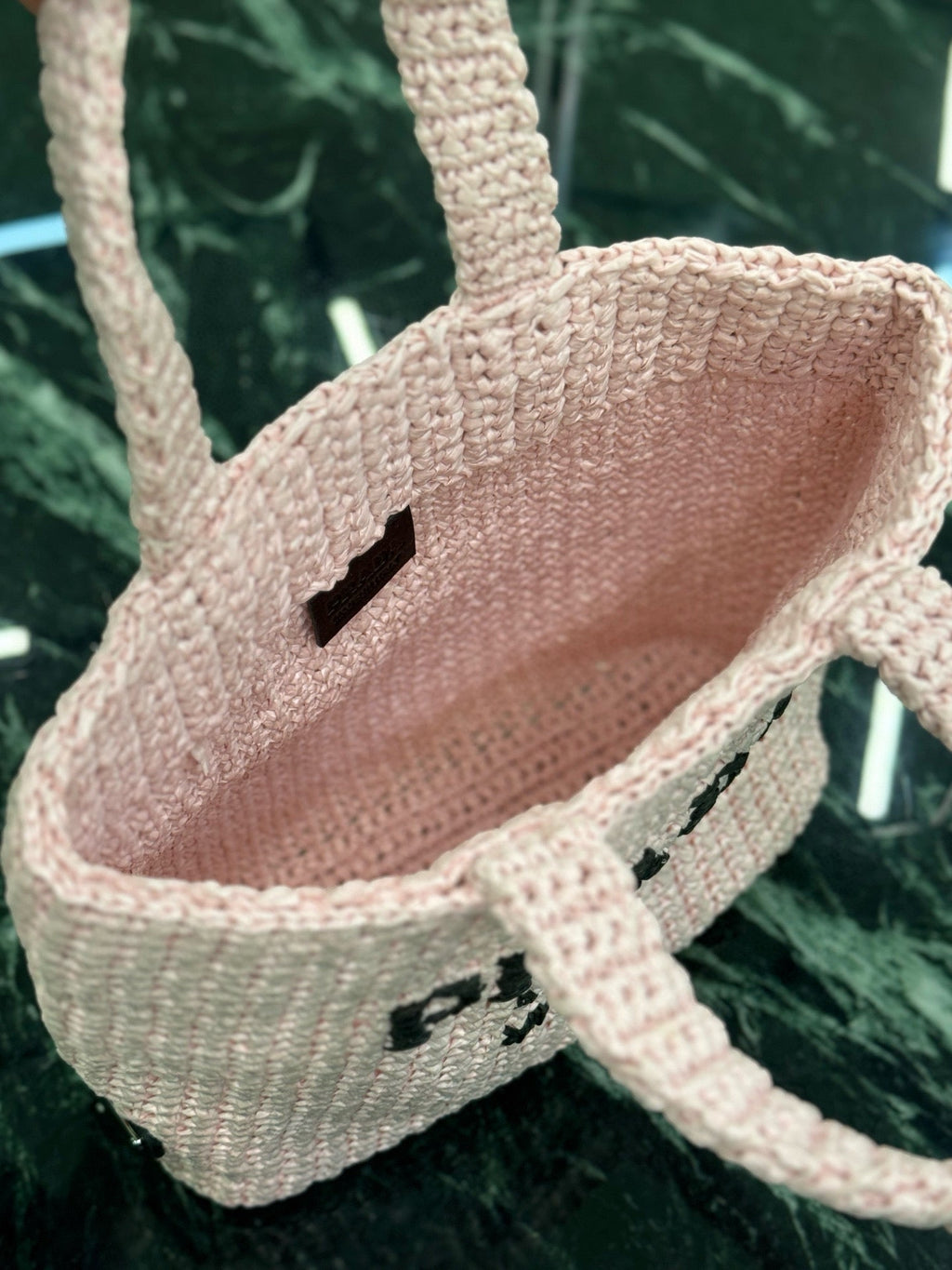 PRD Raffia Tote Bag