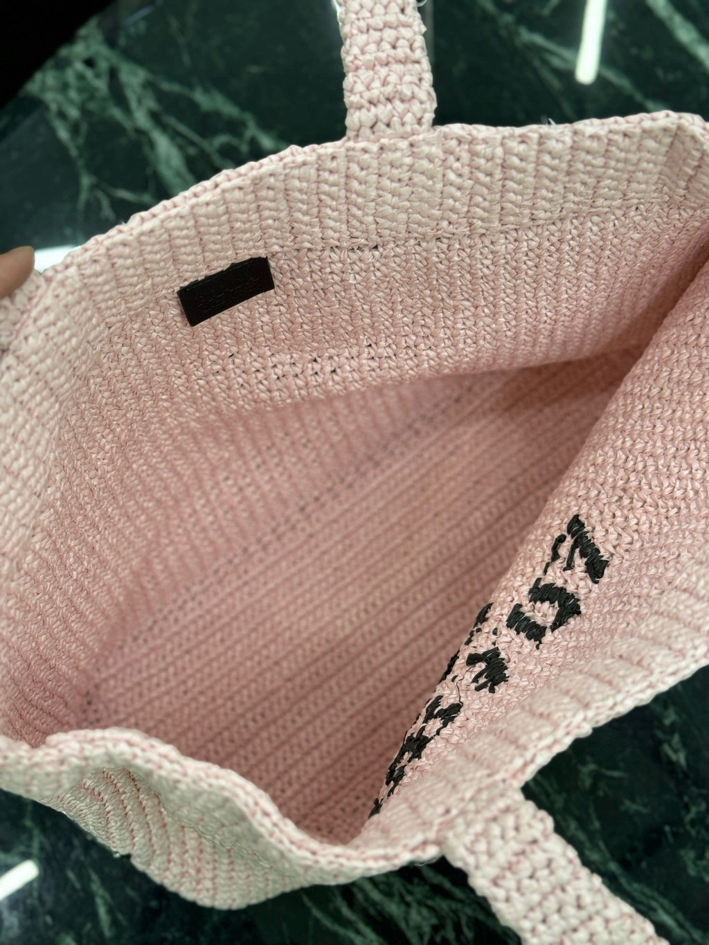 PRD Raffia Tote Bag