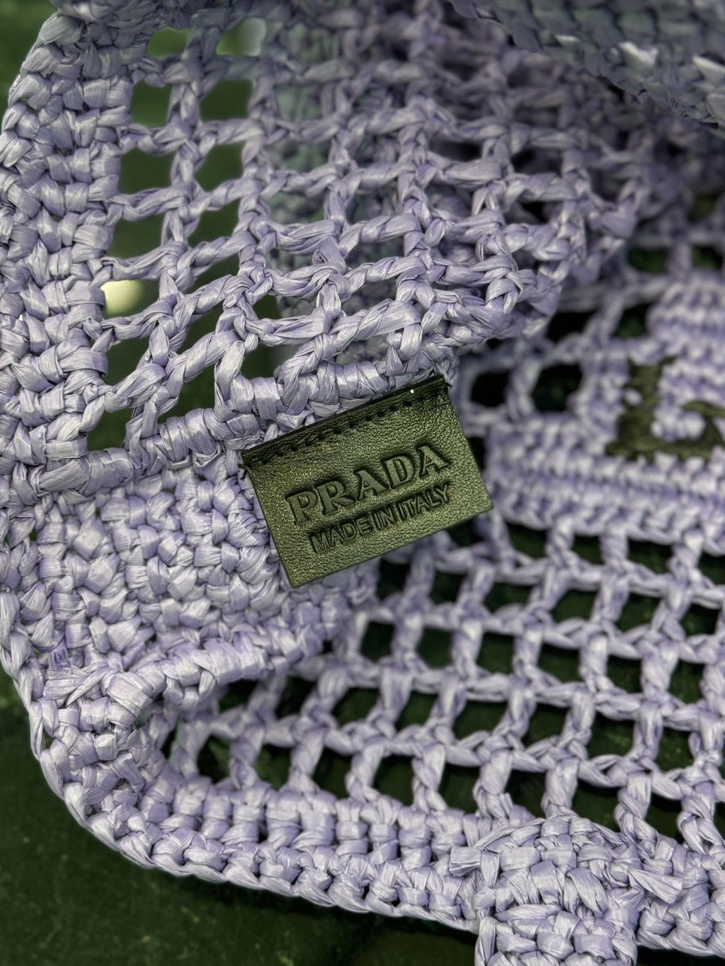 PRD Raffia Tote Bag