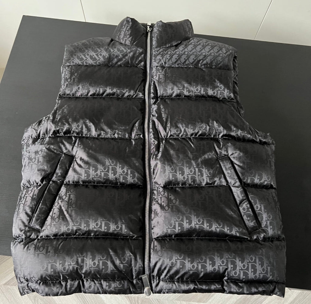 CD Sleeveless Puffer Jacket
