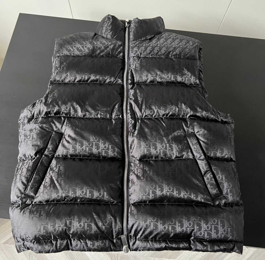 CD Sleeveless Puffer Jacket