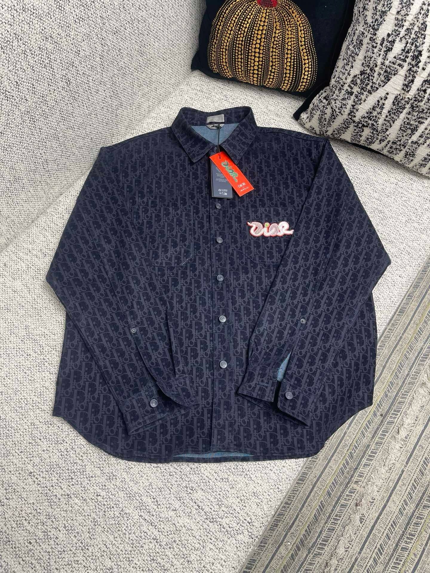 CD Denim Button-Up