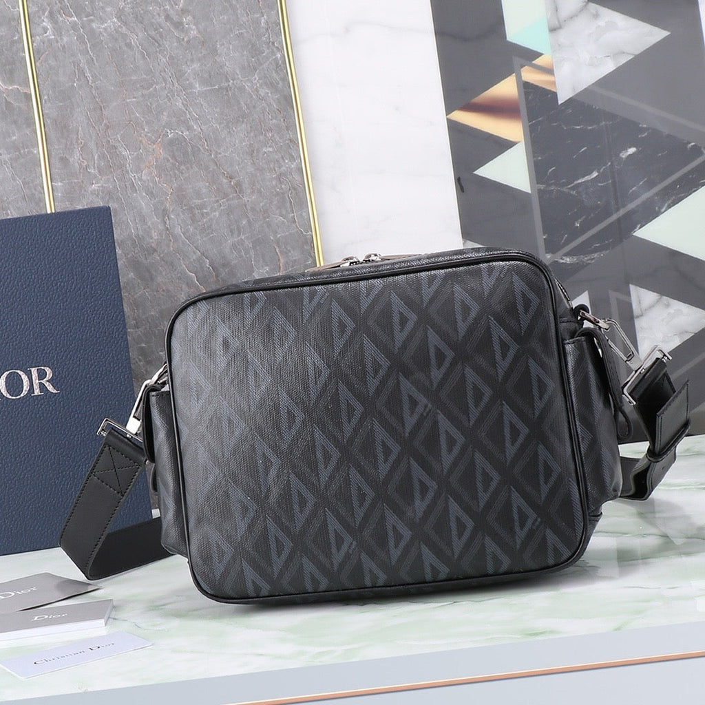 CD Diamond Messenger Bag
