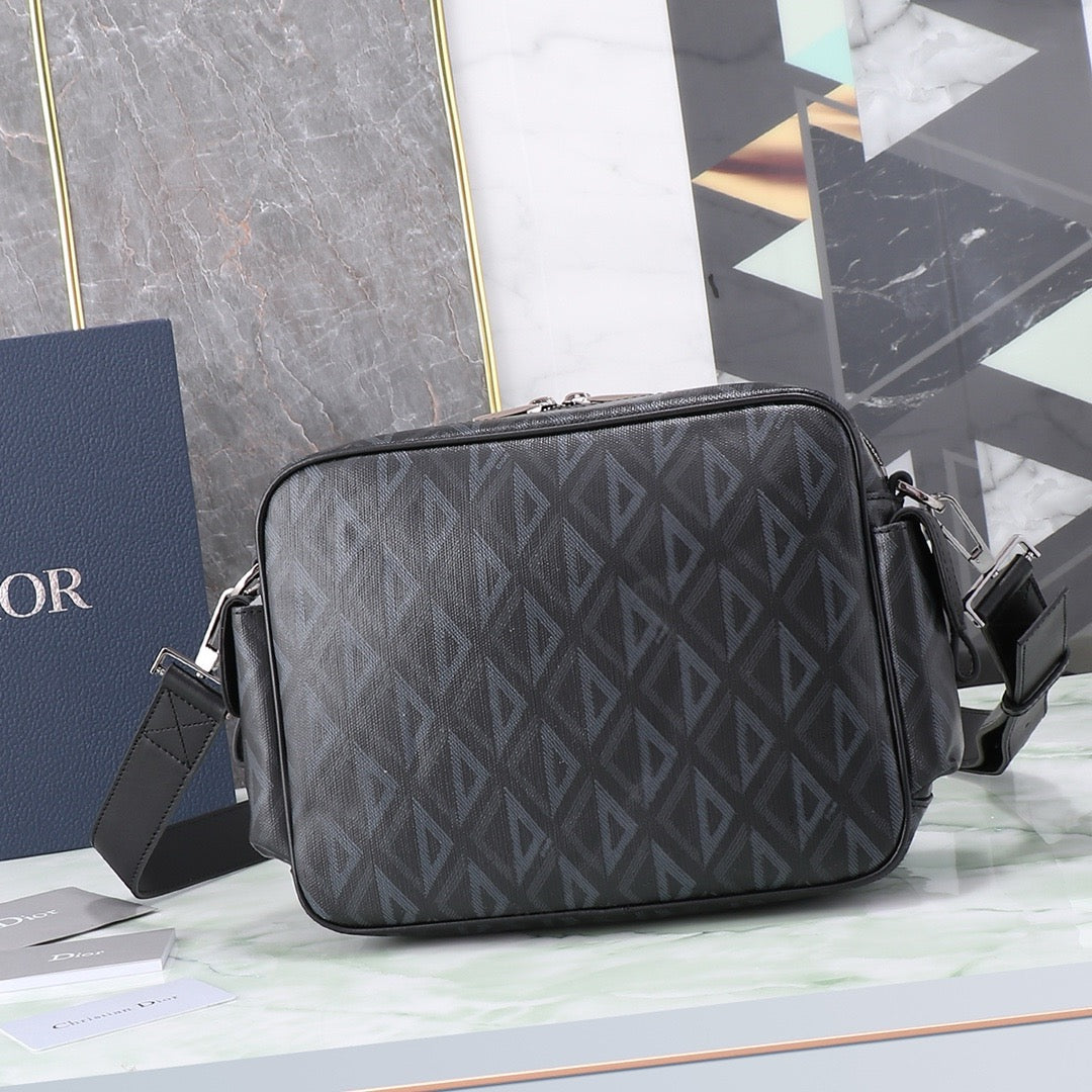 CD Diamond Messenger Bag