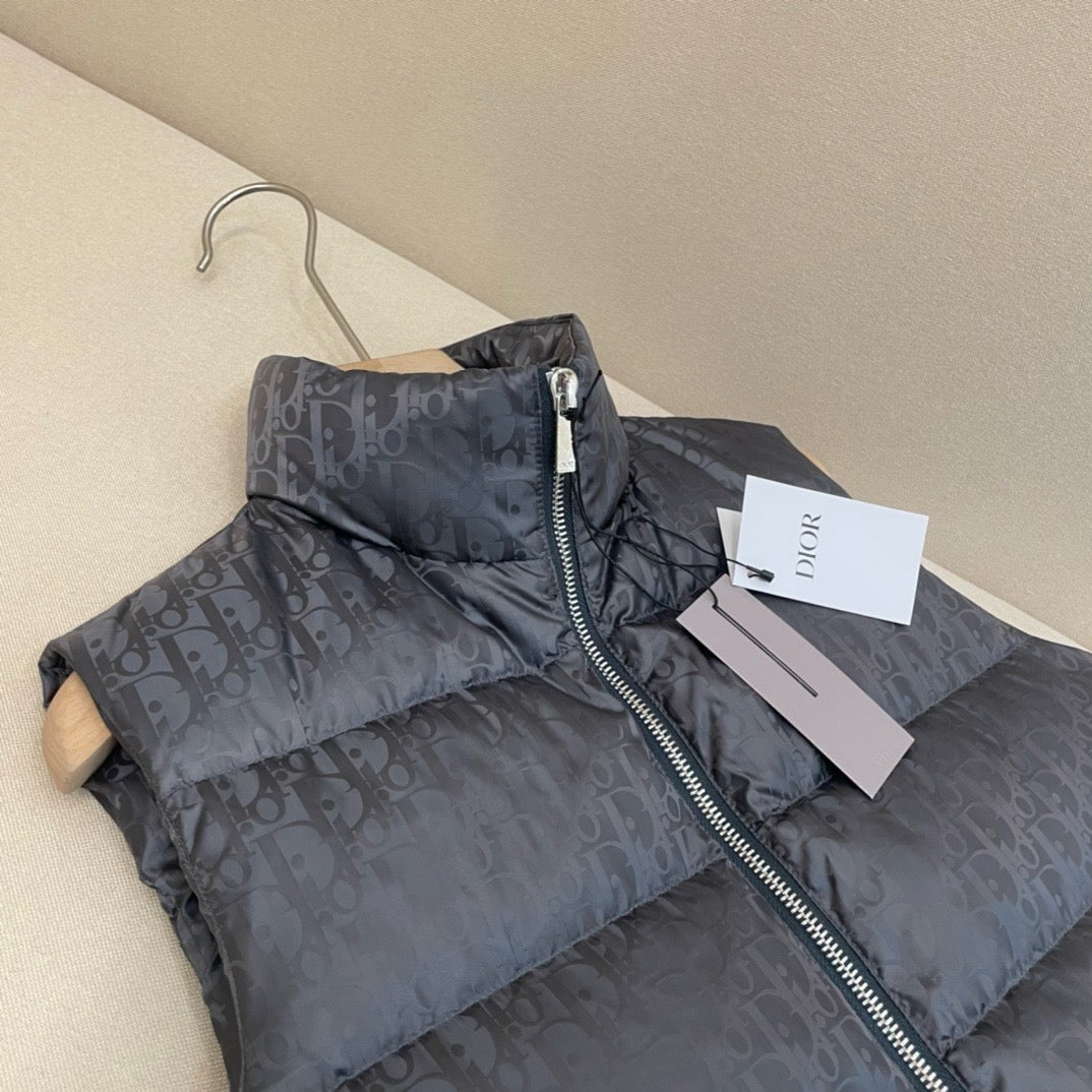 CD Sleeveless Puffer Jacket