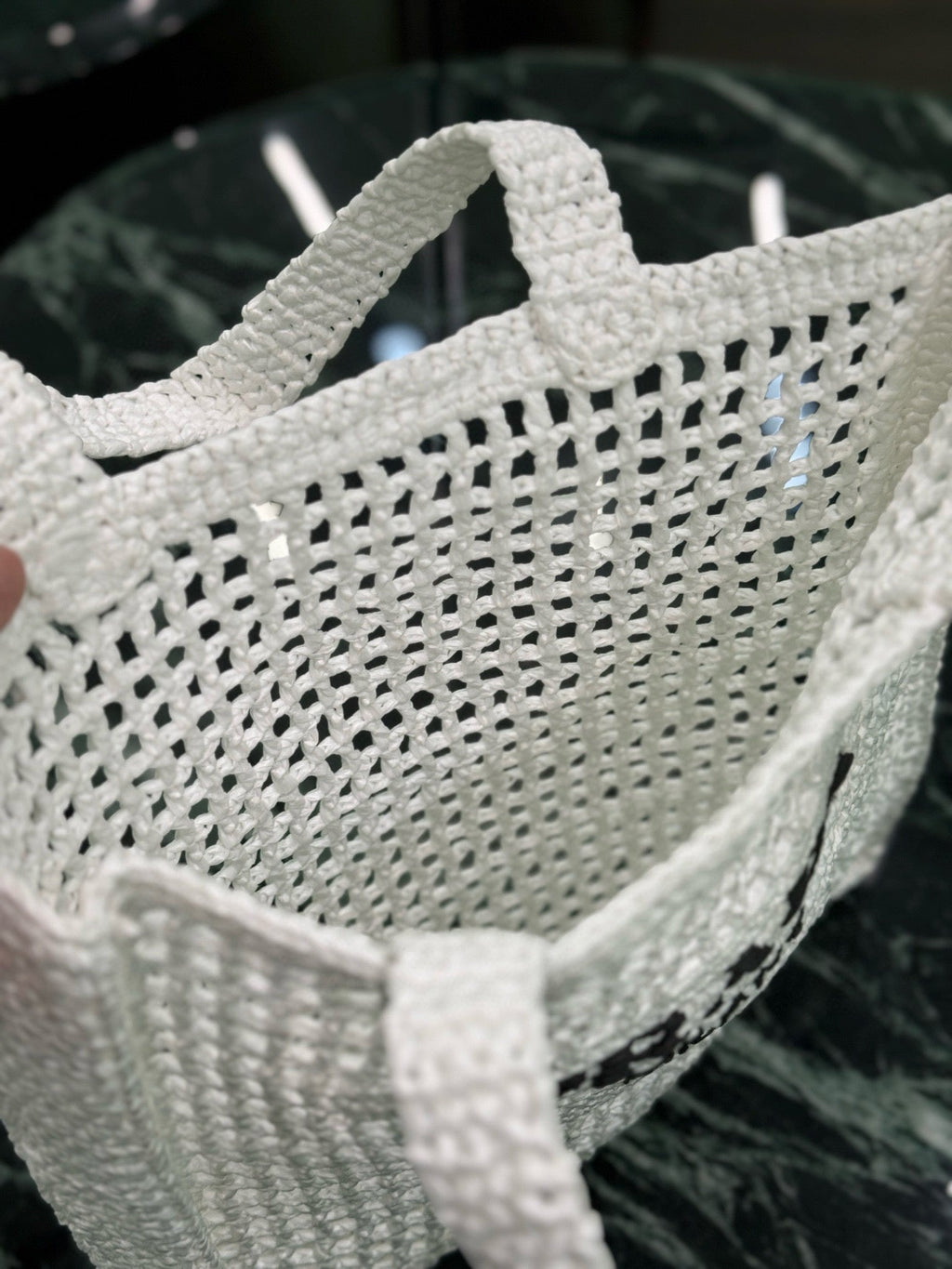 PRD Raffia Tote Bag