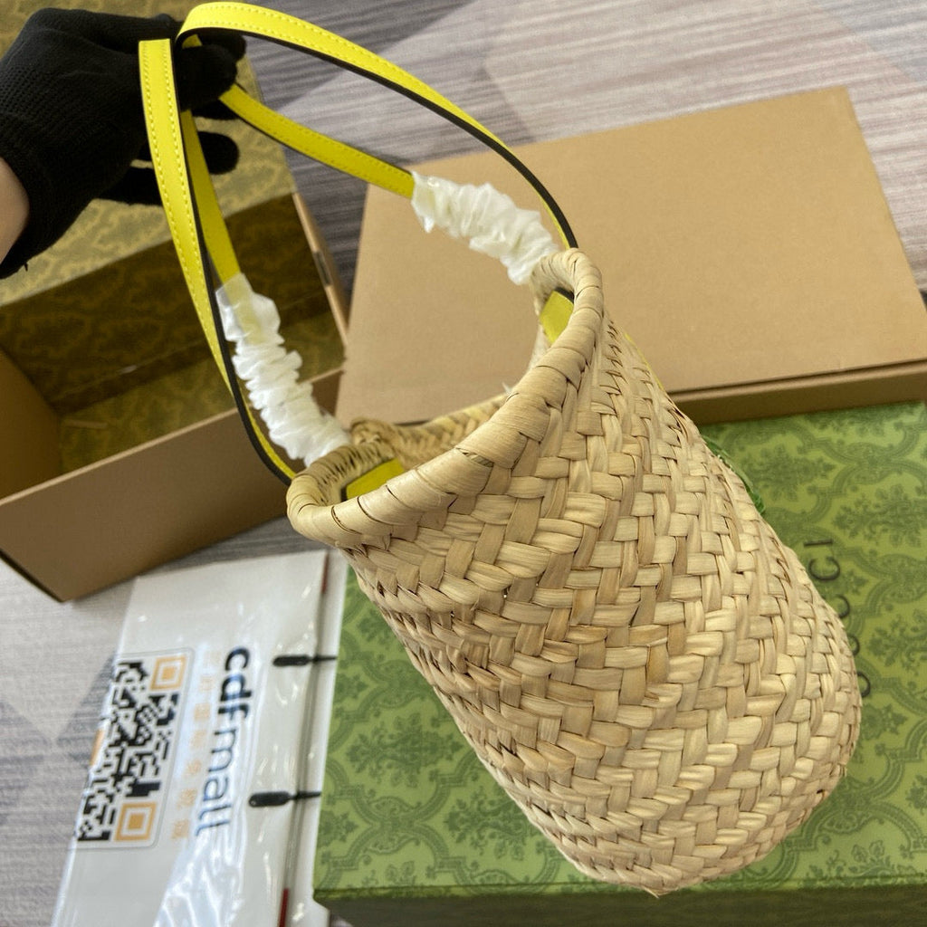 GC Straw Tote Mini