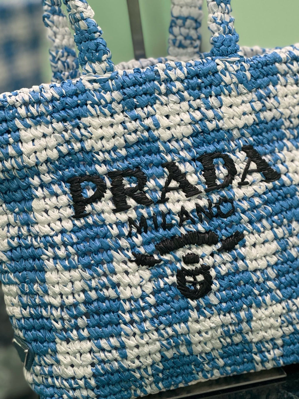 PRD Raffia Tote Bag