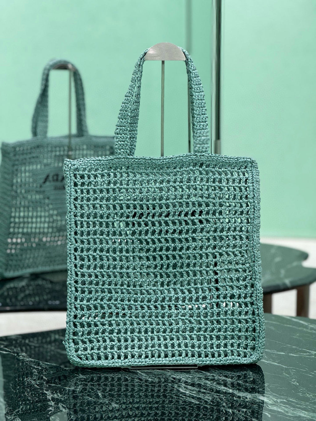 PRD Raffia Tote Bag