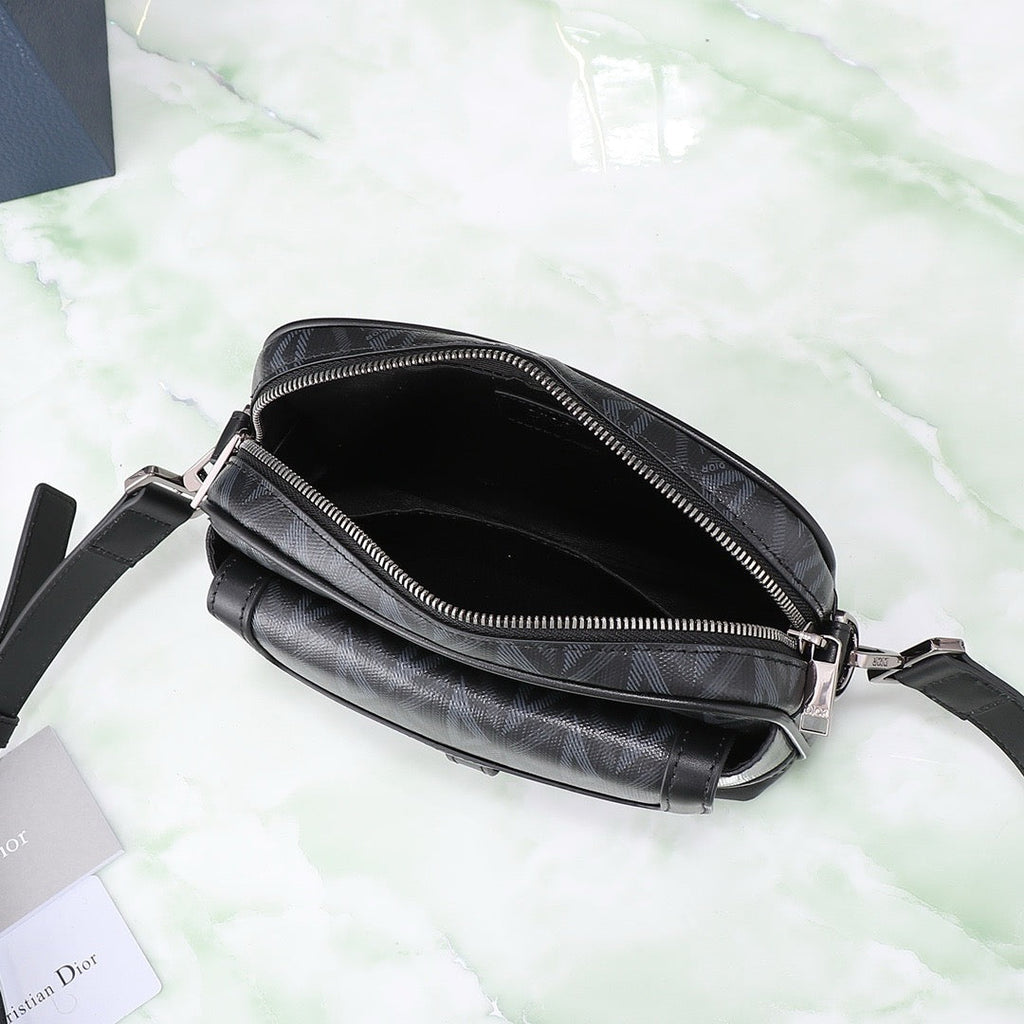CD Diamond Messenger Bag