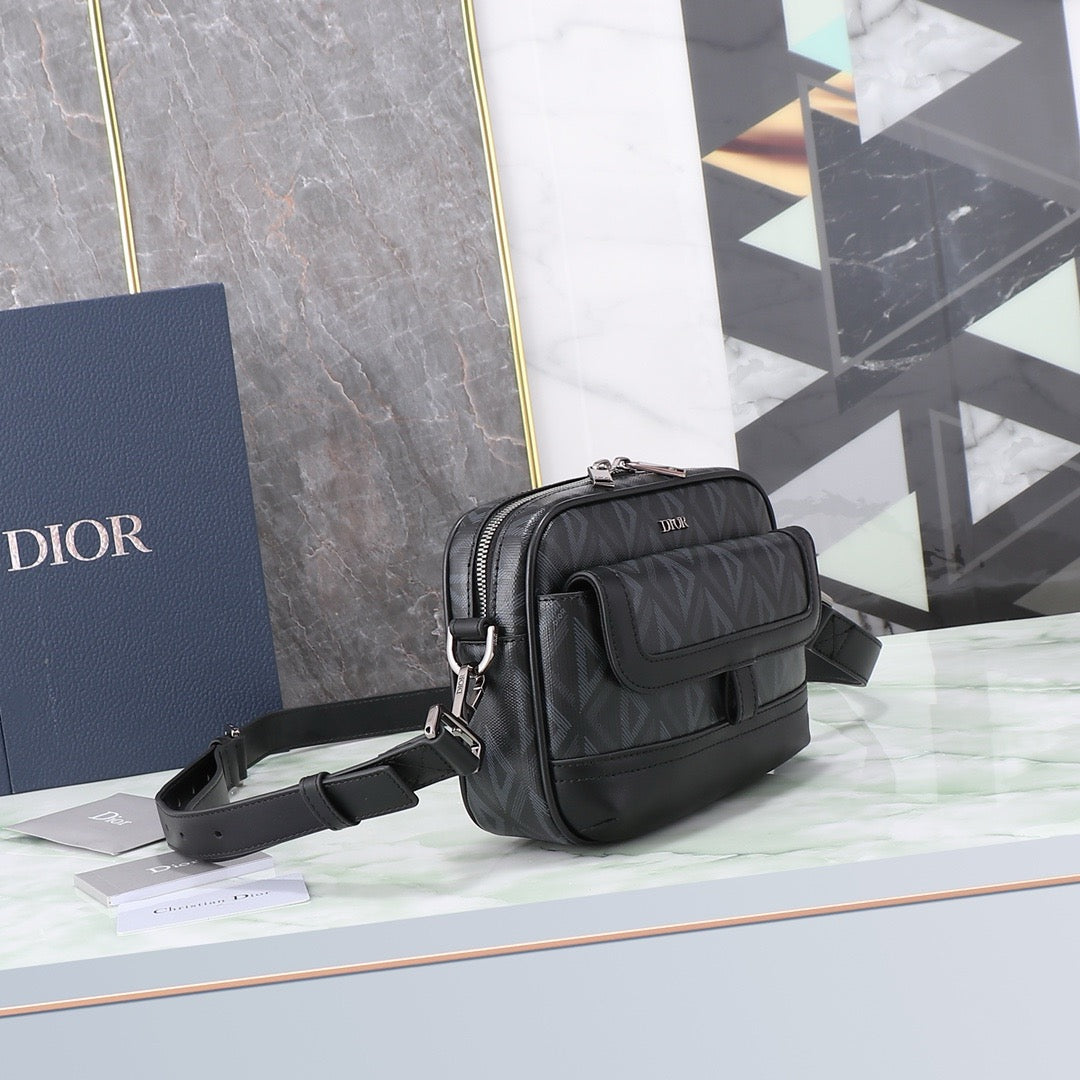 CD Diamond Messenger Bag
