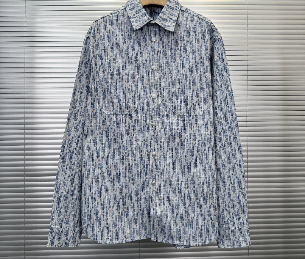 CD Denim Button-Up