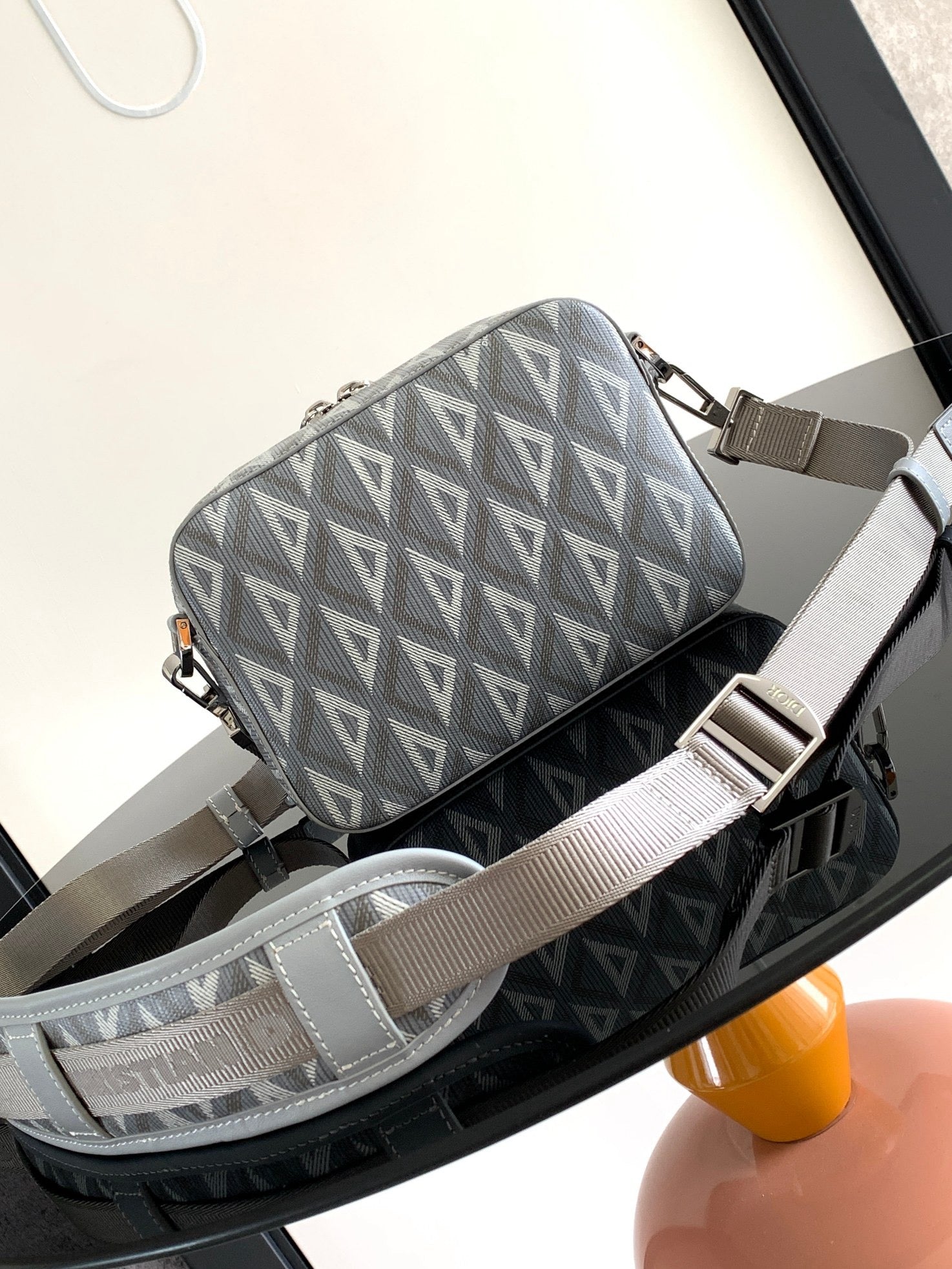 CD Diamond Messenger Bag