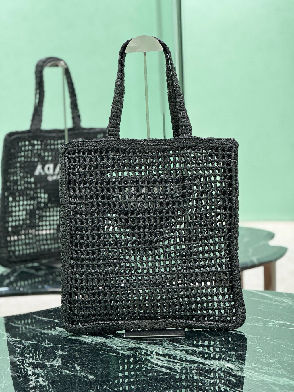 PRD Raffia Tote Bag