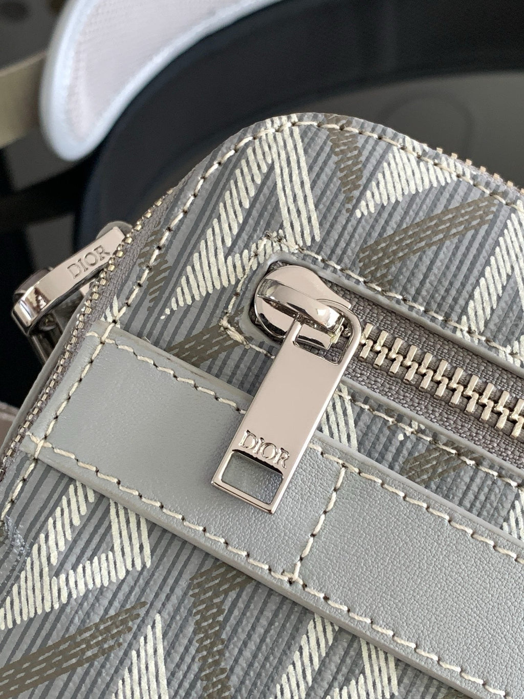 CD Diamond Messenger Bag