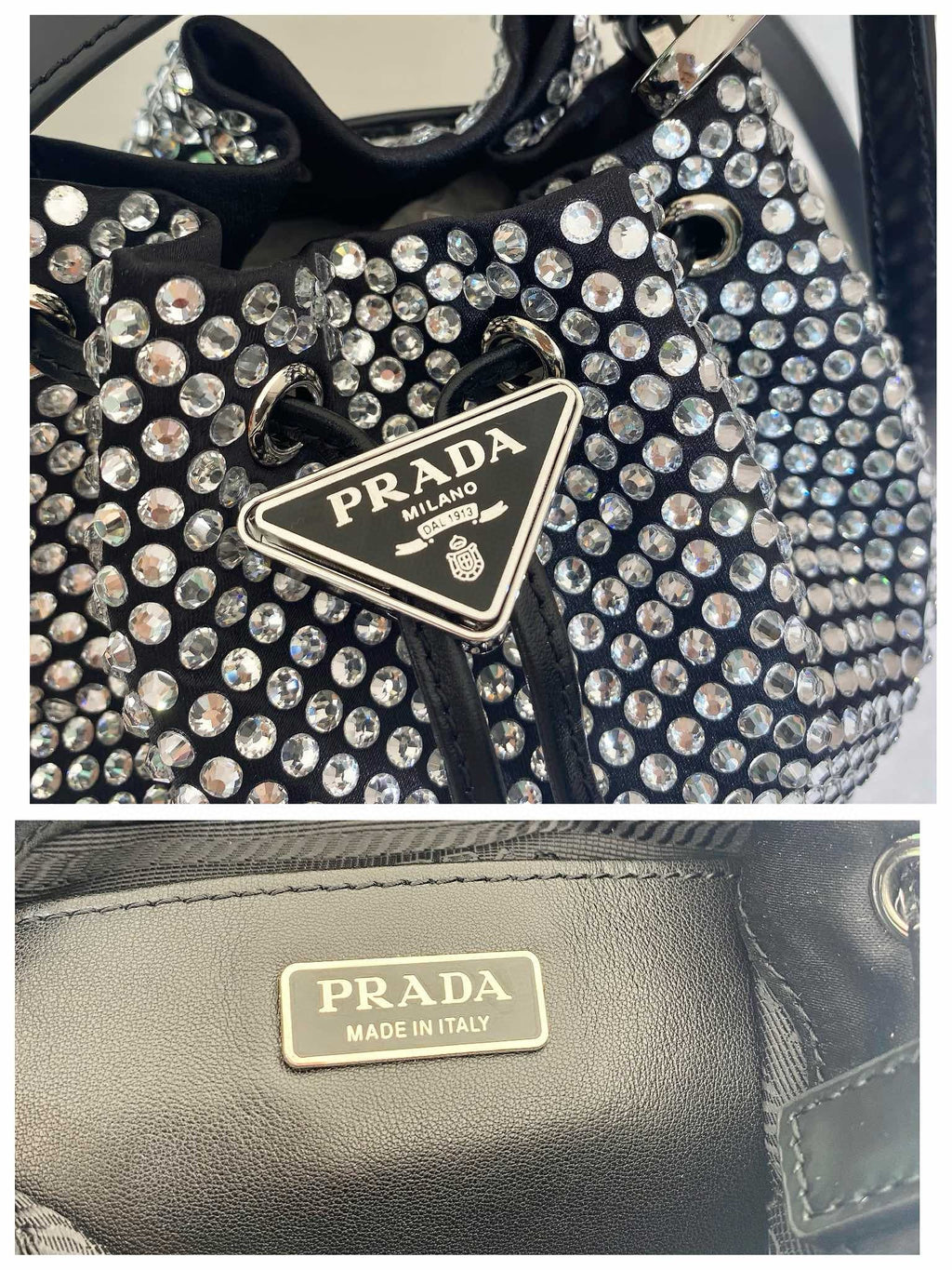 PRD Crystal Bucket Bag