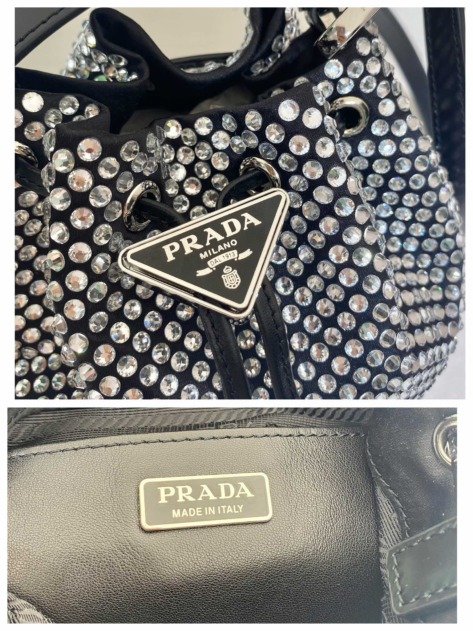 PRD Crystal Bucket Bag