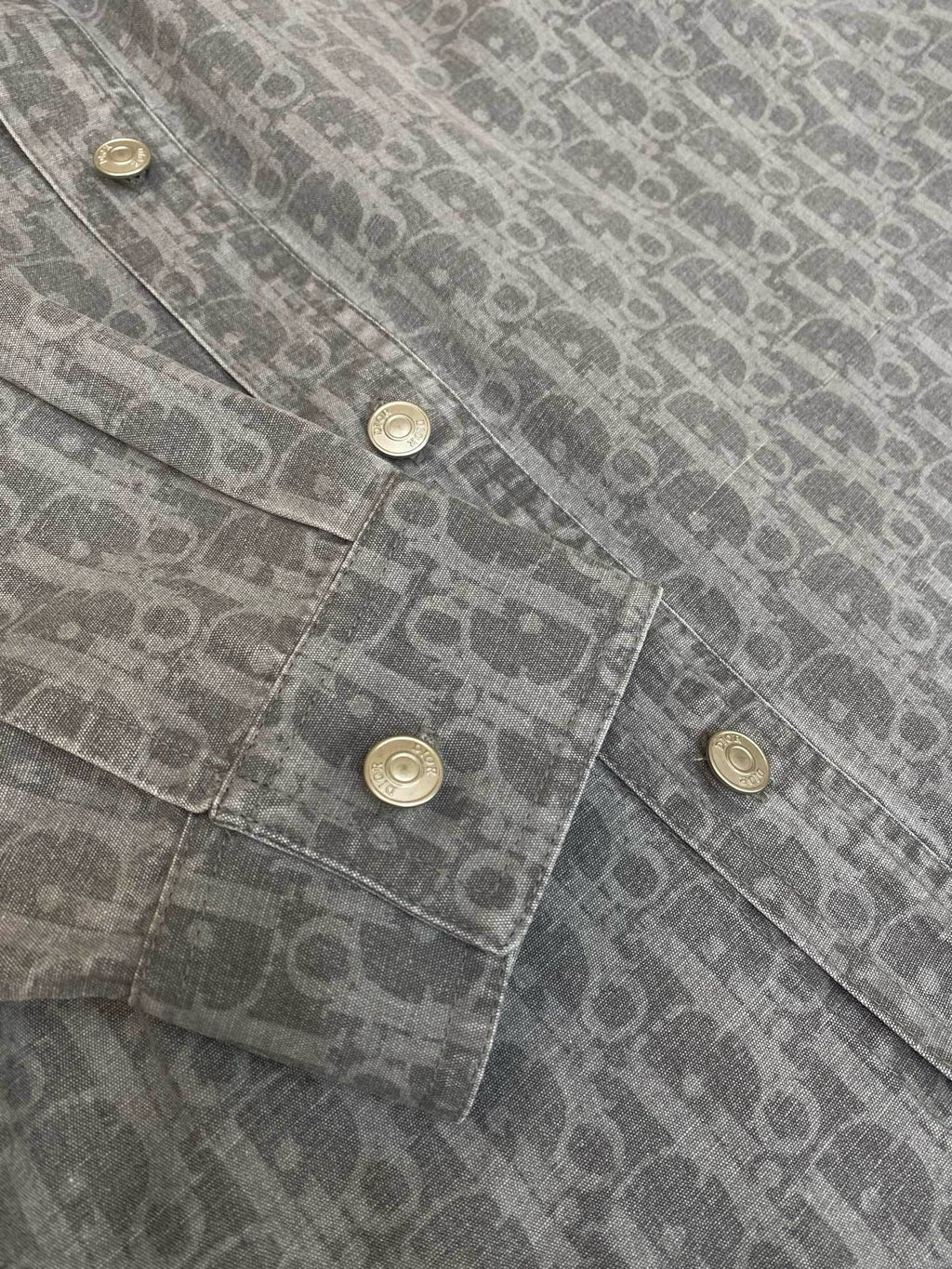 CD Denim Button-Up