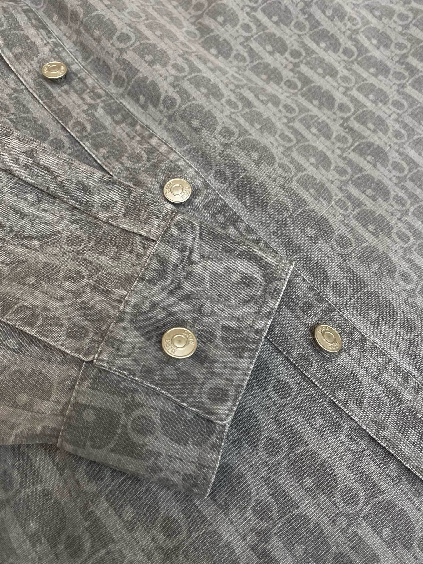 CD Denim Button-Up