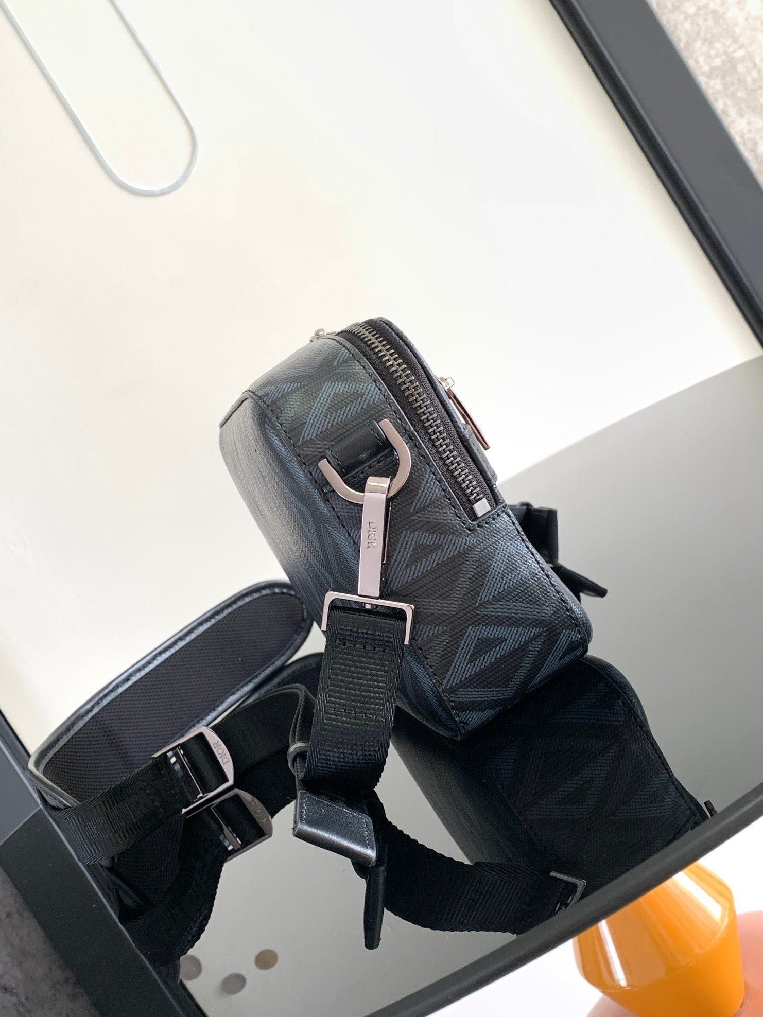 CD Diamond Messenger Bag