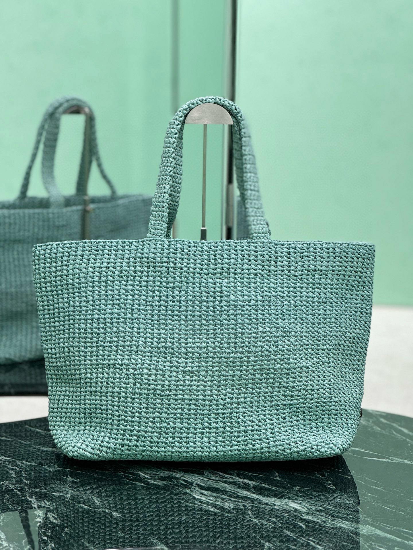 PRD Raffia Tote Bag