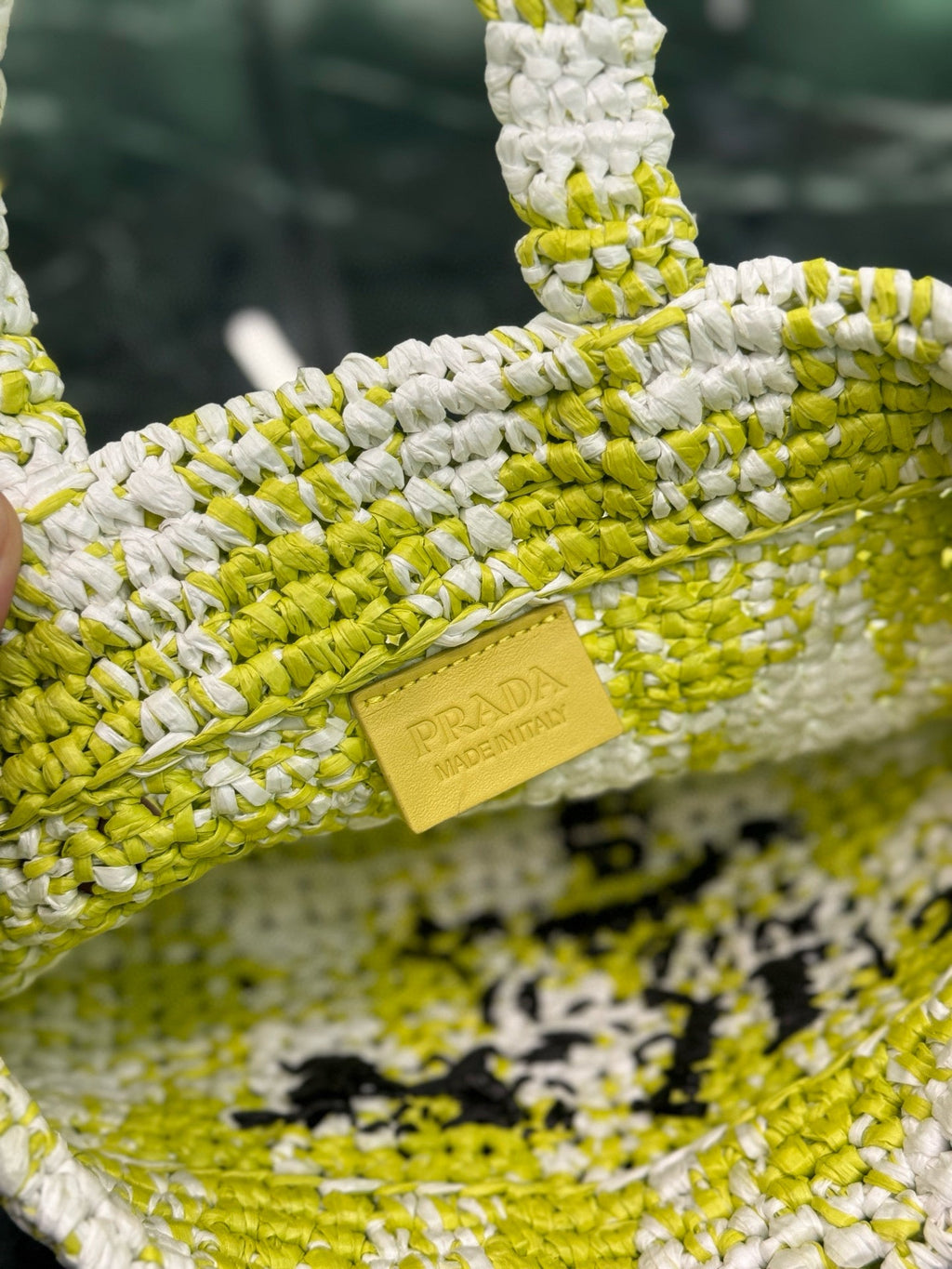 PRD Raffia Tote Bag