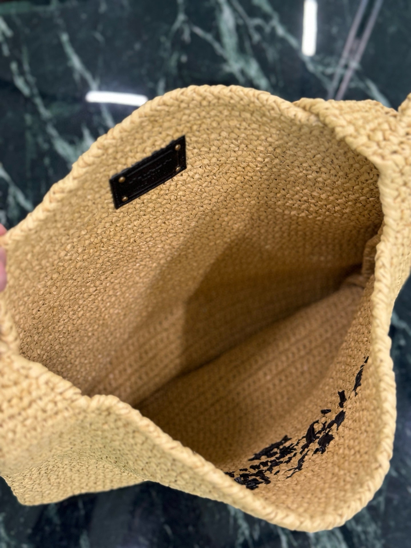 PRD Raffia Tote Bag