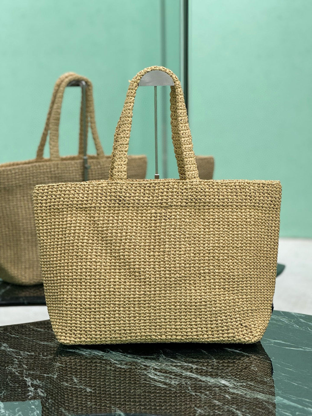 PRD Raffia Tote Bag