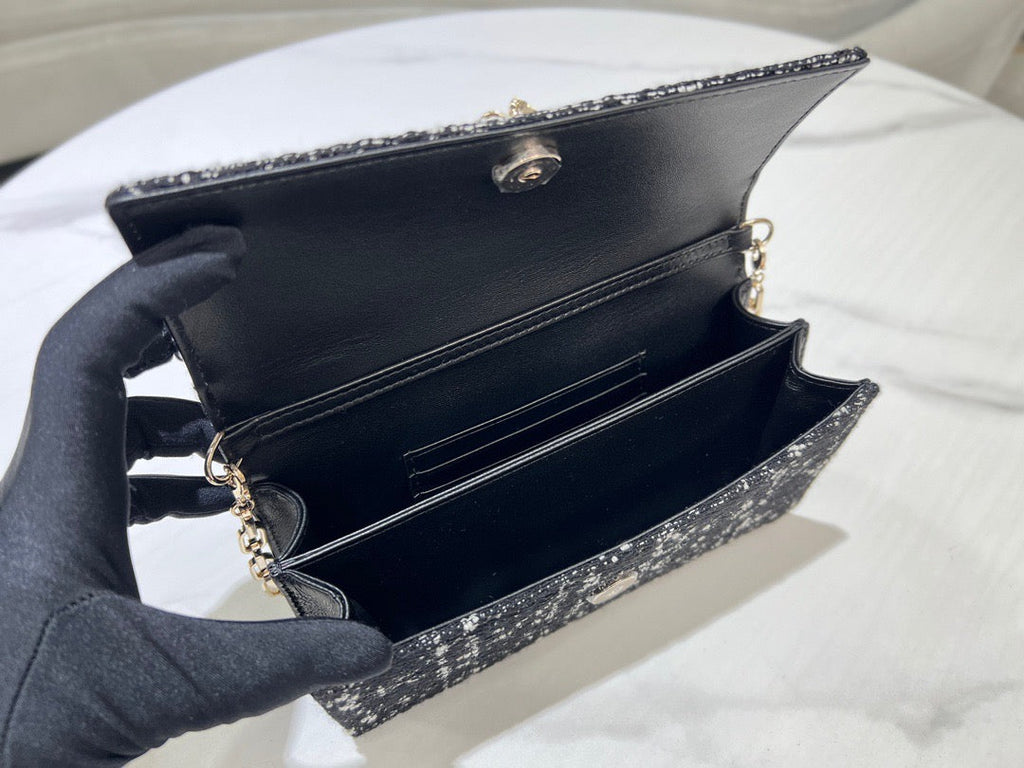 CD Lady D Top Handle Pouch