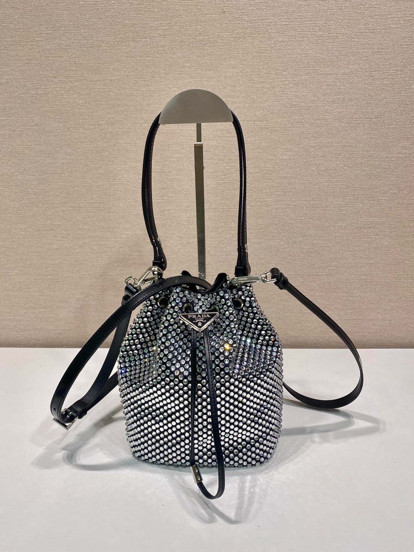 PRD Crystal Bucket Bag