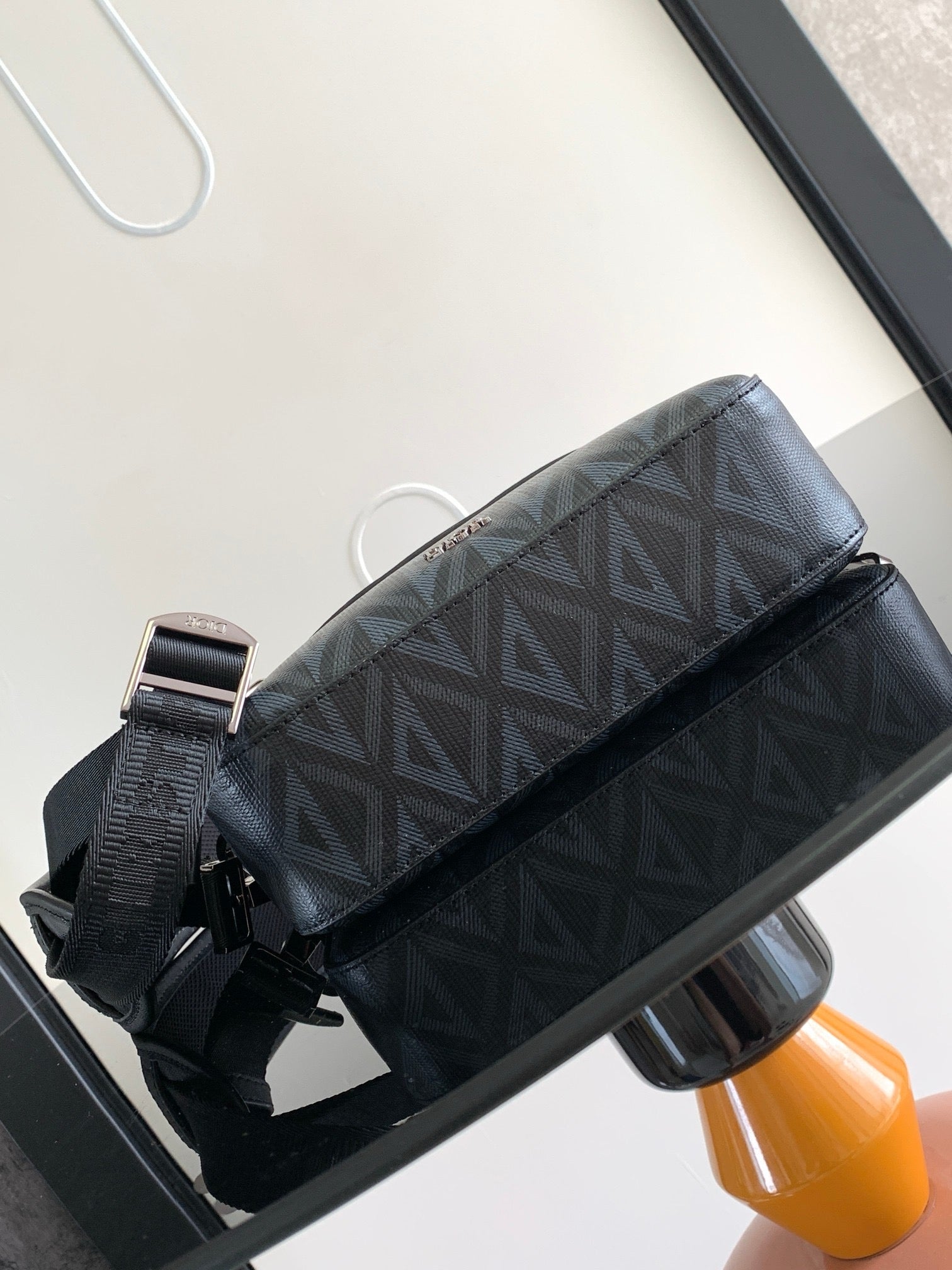 CD Diamond Messenger Bag