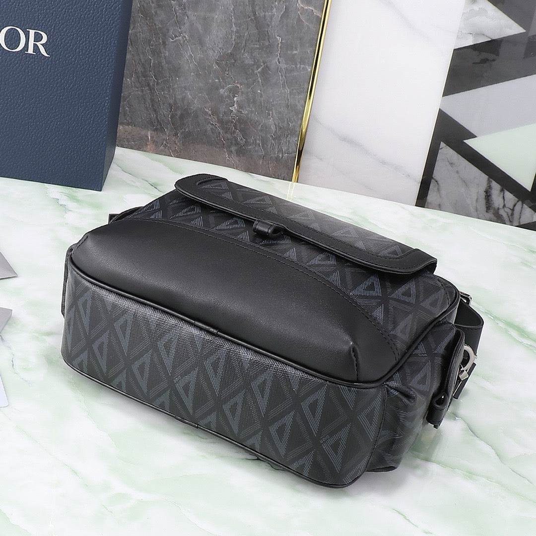 CD Diamond Messenger Bag