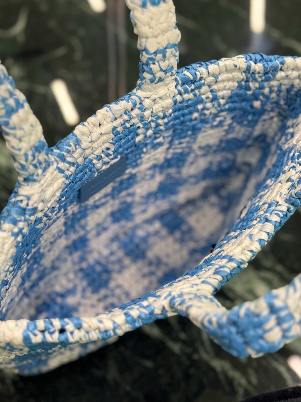 PRD Raffia Tote Bag