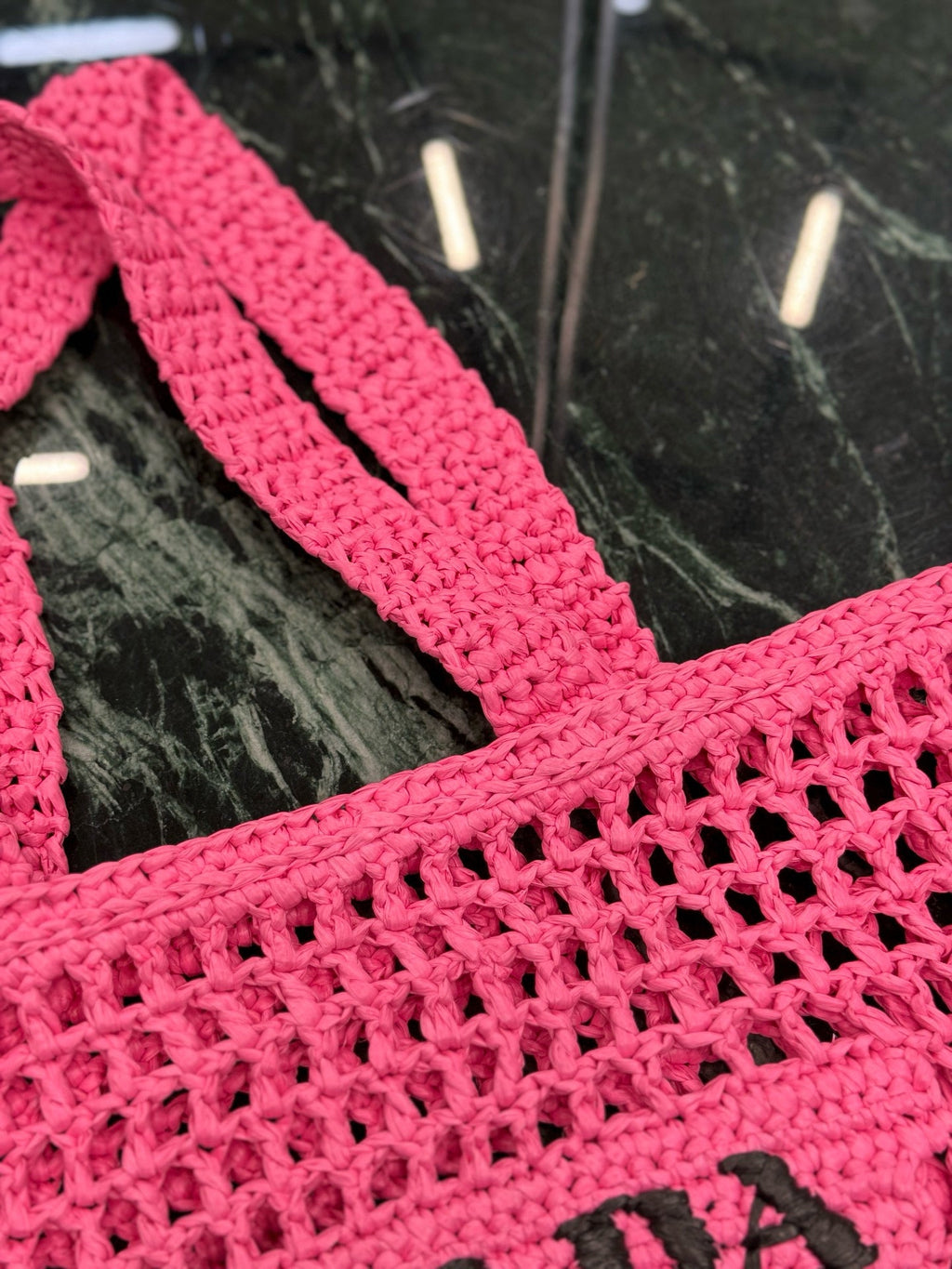 PRD Raffia Tote Bag