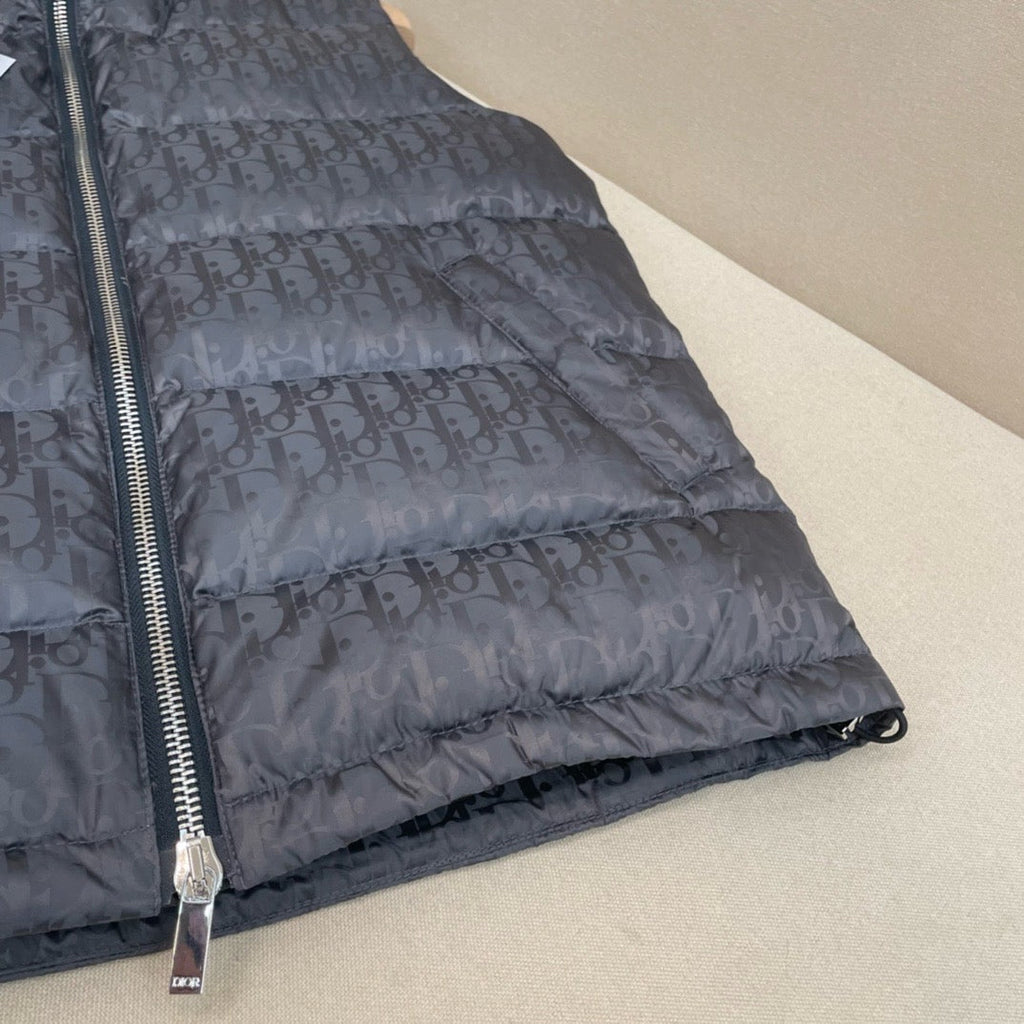 CD Sleeveless Puffer Jacket
