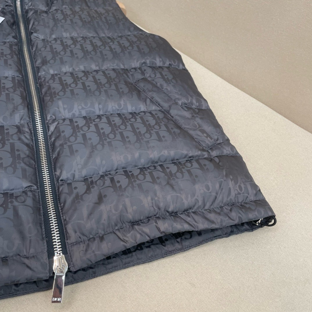 CD Sleeveless Puffer Jacket