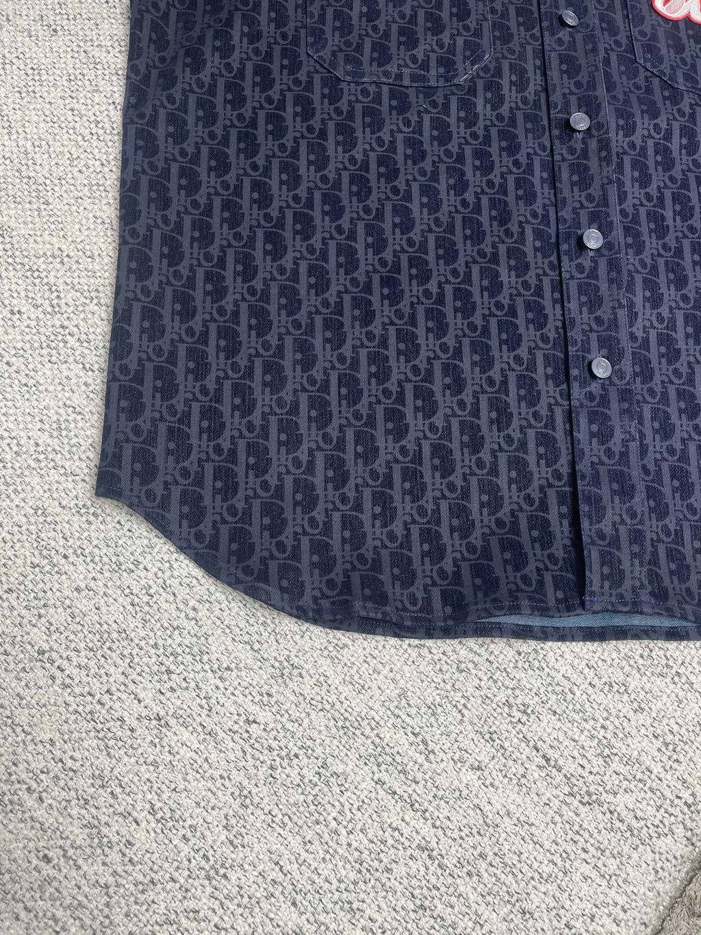 CD Denim Button-Up